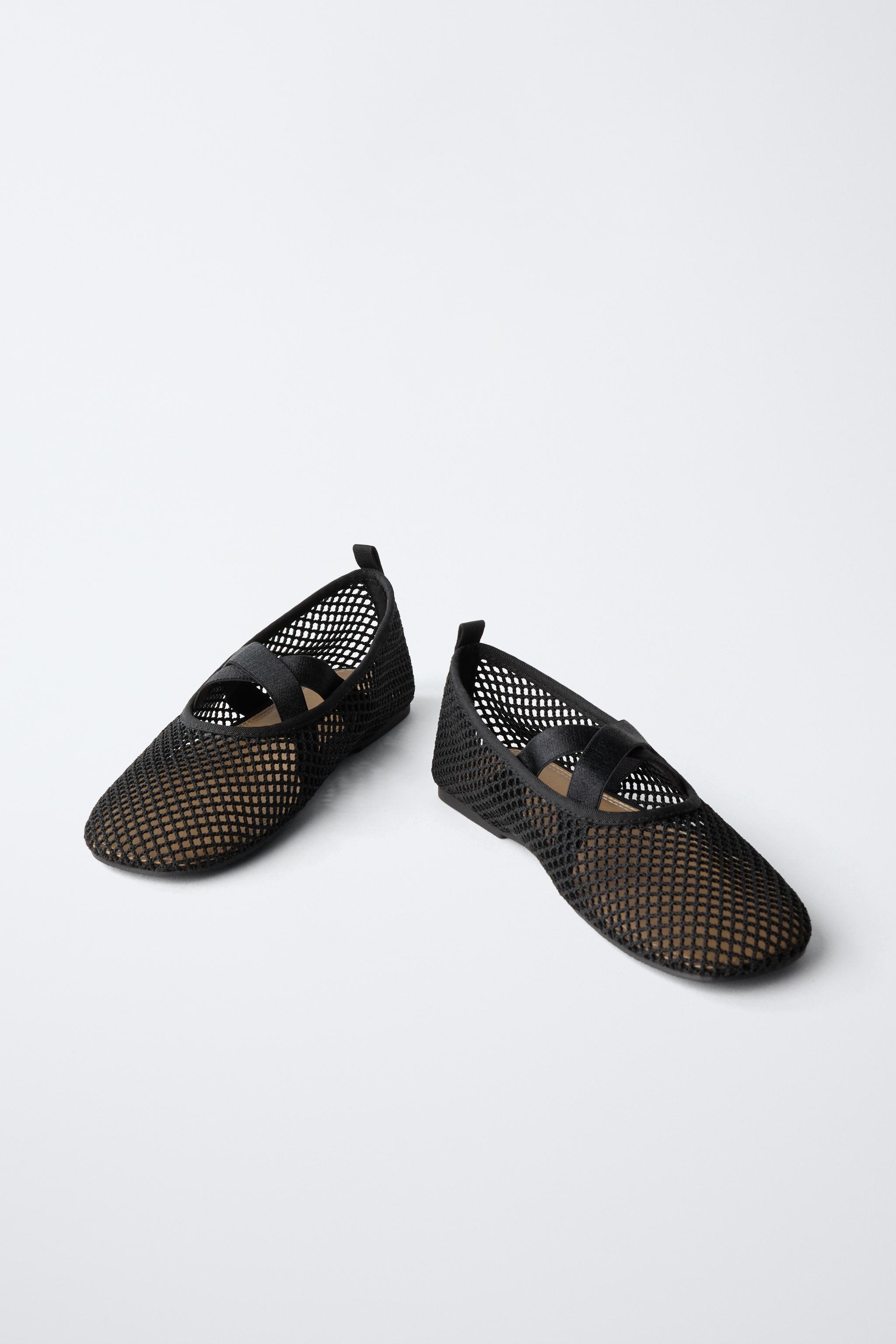 BALLERINES EN RÉSILLE